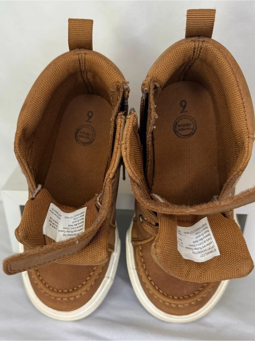 wonder nation Brown High-Top Kids Boots